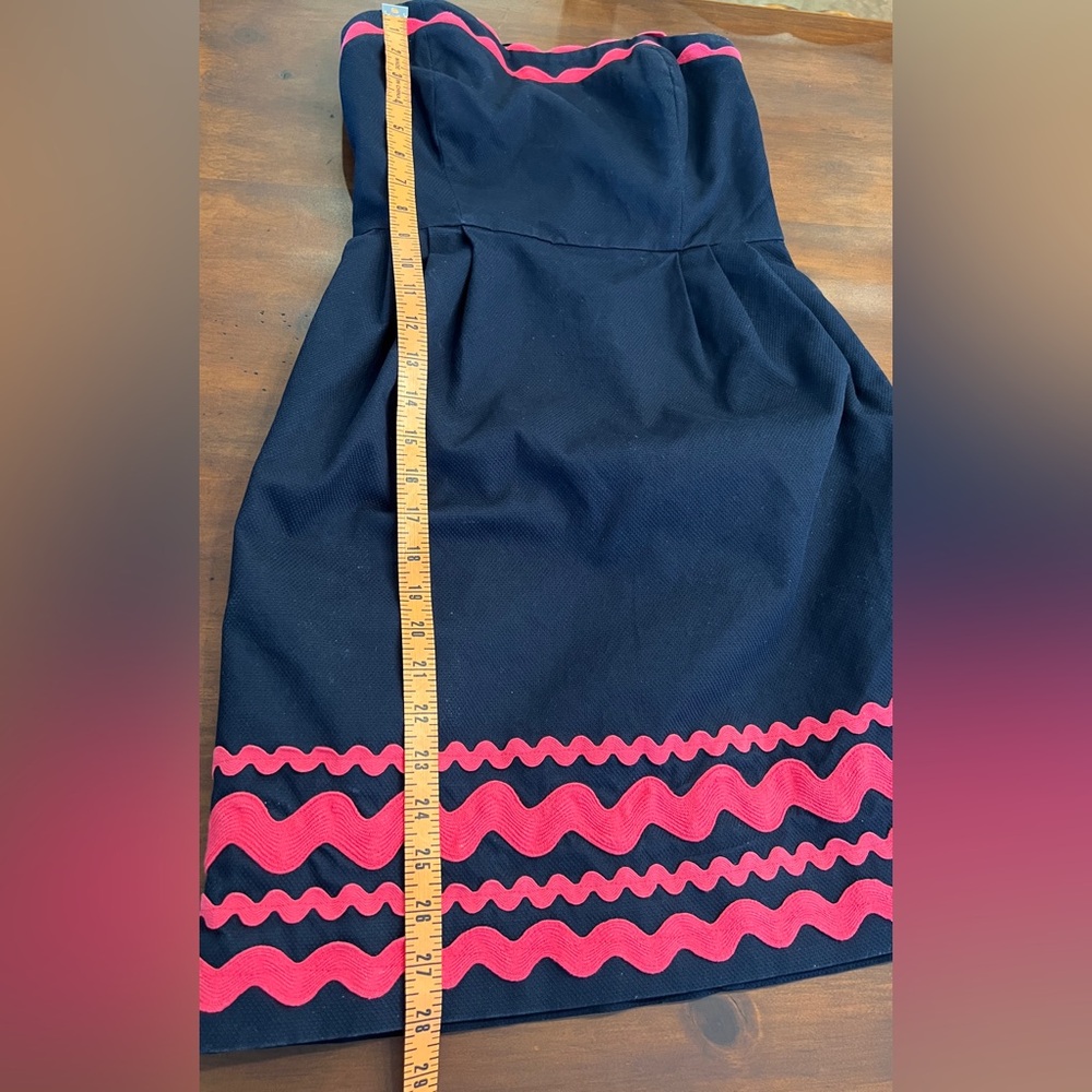VINEYARD VINES Ric Rac Strapless Dress - Picture 5 of 15